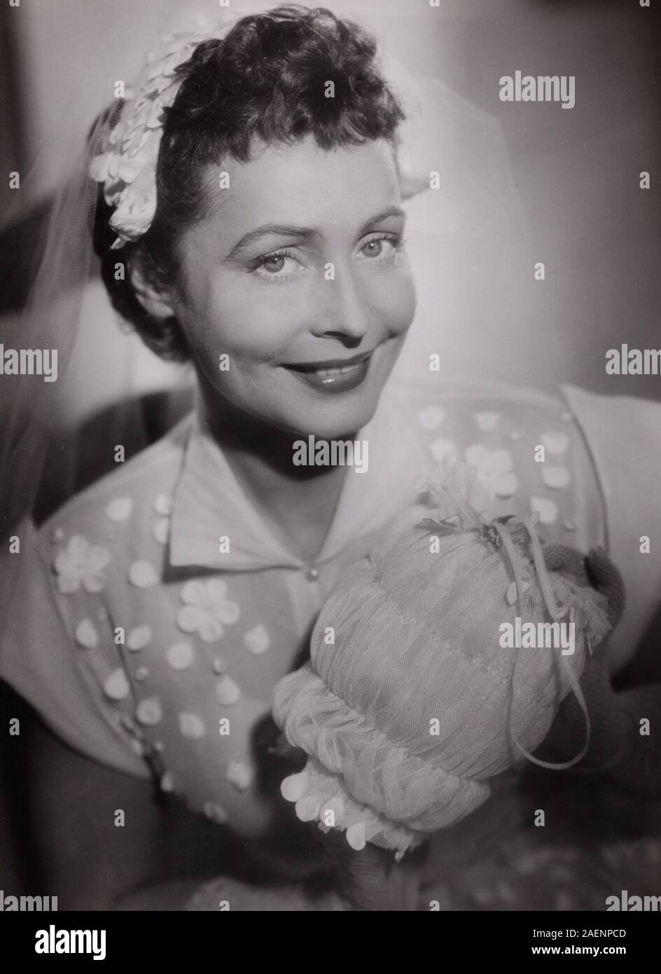 Hannelore Schroth, deutsche Schauspielerin, Deutschland frühe 1950er Jahre. L'actrice allemande Hannelore Schroth, Allemagne au début des années 50. Banque D'Images