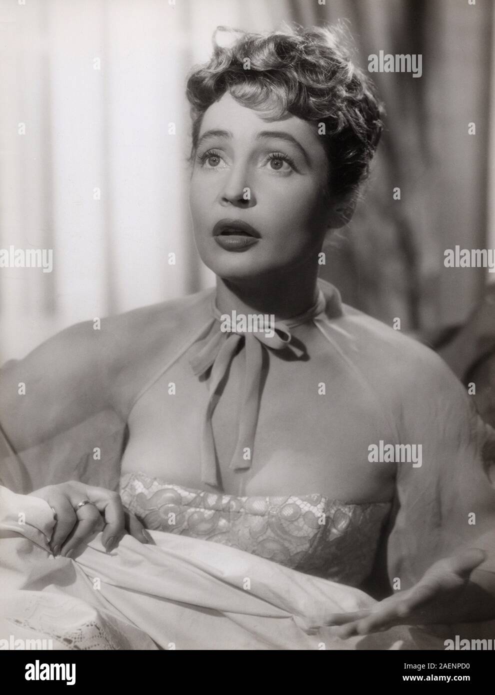 Hannelore Schroth, deutsche Schauspielerin, Deutschland frühe 1950er Jahre. L'actrice allemande Hannelore Schroth, Allemagne au début des années 50. Banque D'Images