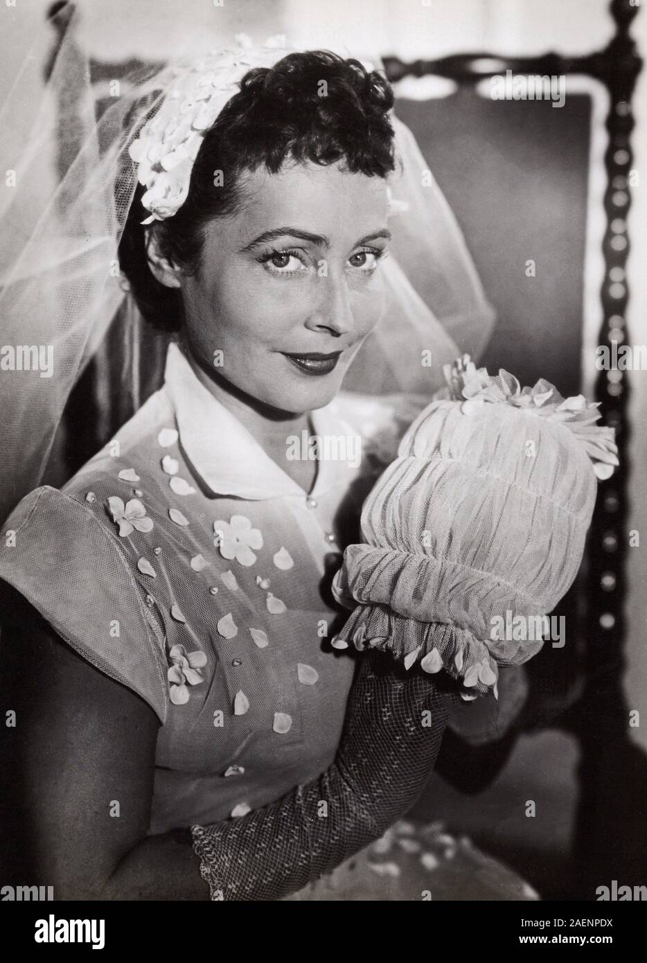 Hannelore Schroth, deutsche Schauspielerin, Deutschland frühe 1950er Jahre. L'actrice allemande Hannelore Schroth, Allemagne au début des années 50. Banque D'Images