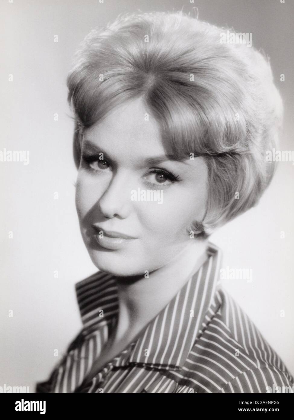 Maria Sebaldt, deutsche Schauspielerin, Deutschland Ende 1950er Jahre. L'actrice allemande Maria Sebaldt, Allemagne fin des années 50. Banque D'Images