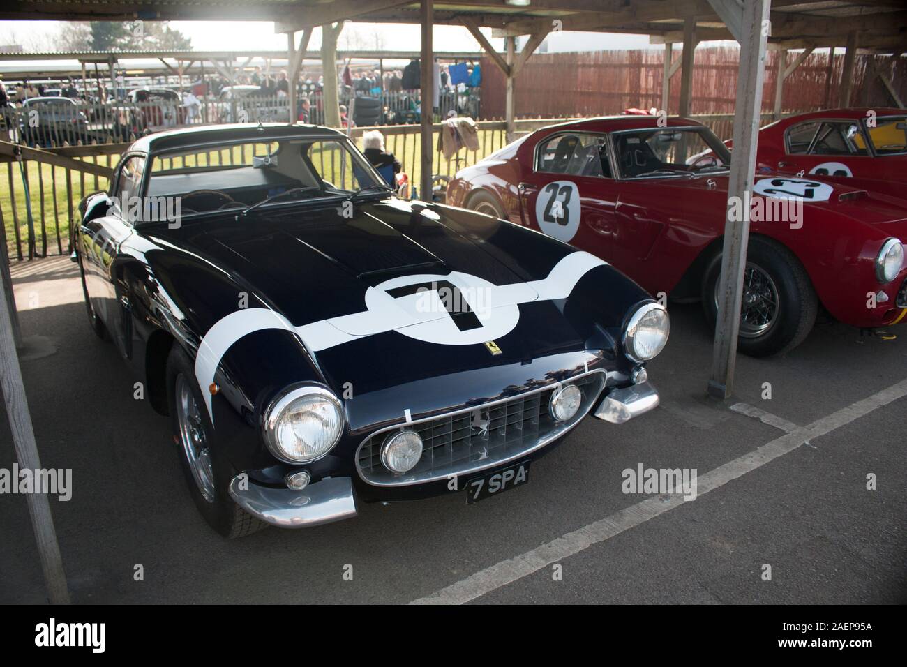 Goodwood Motor RACING Chichester West Sussex Réunion des membres Banque D'Images