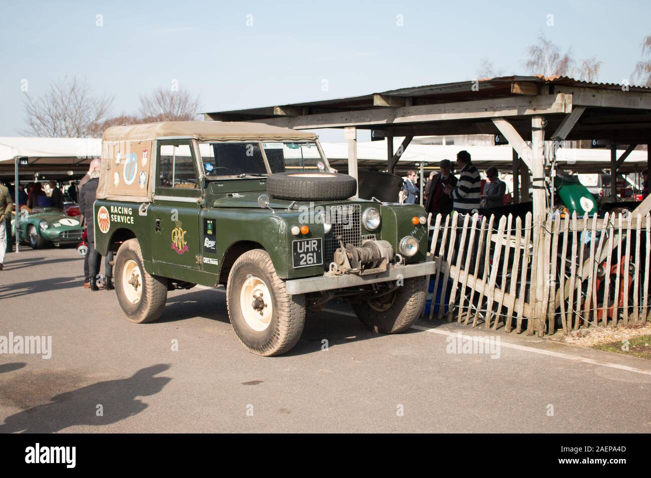 Goodwood Motor RACING Chichester West Sussex Réunion des membres Banque D'Images