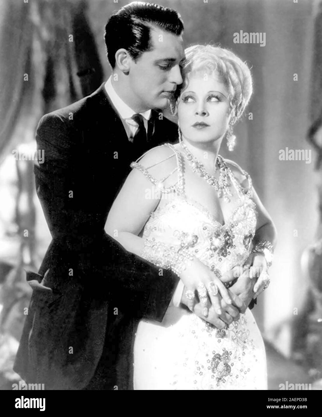 Elle lui fait mal 1933 Paramount Pictures film avec Cary Grant et Mae West Banque D'Images