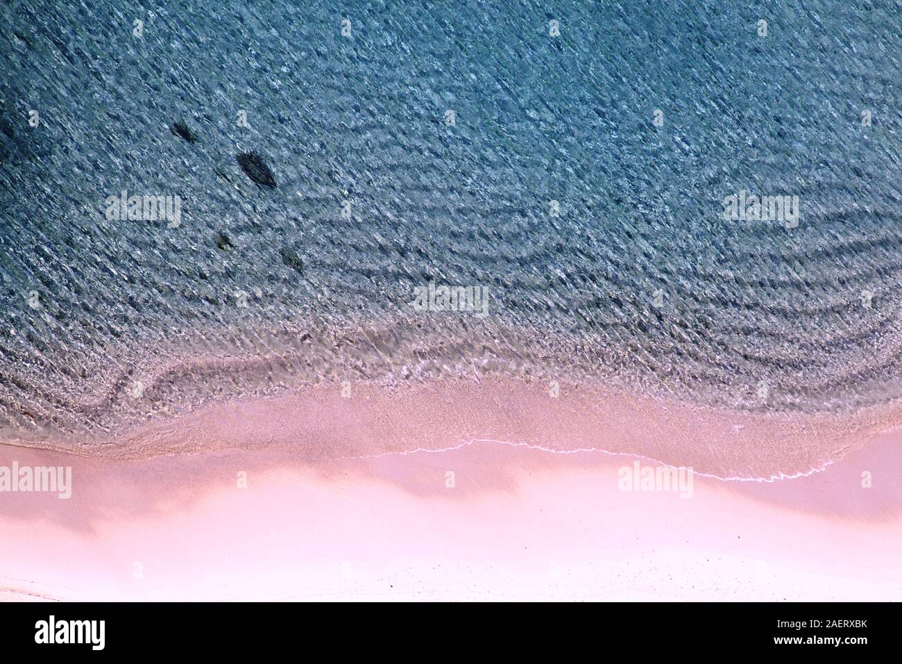 Cavoli beach de l'île d'Elbe Italie Banque D'Images