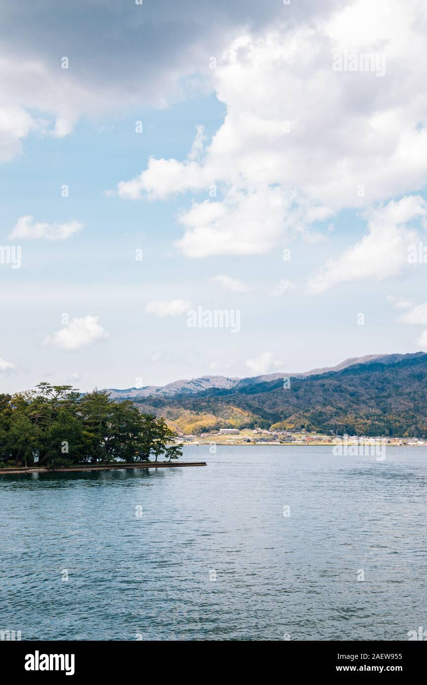 Amanohashidate Parc et la mer à Kyoto, Japon Banque D'Images