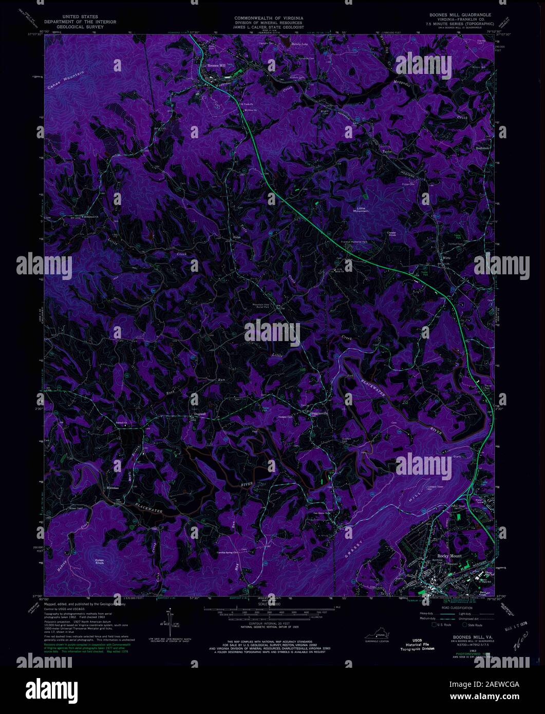 Carte du moulin de boones Banque de photographies et d’images à haute