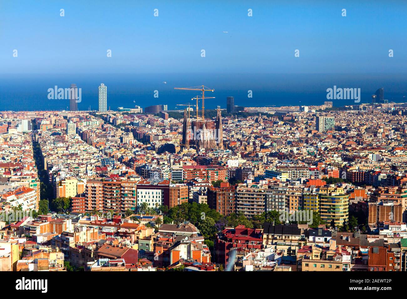 Barcelone Est Une Ville En Espagne Elle Est La Capitale Et La Plus Grande Ville De La Catalogne Ainsi Que De La Deuxieme Municipalite La Plus Populeuse De L Espagne Photo Stock