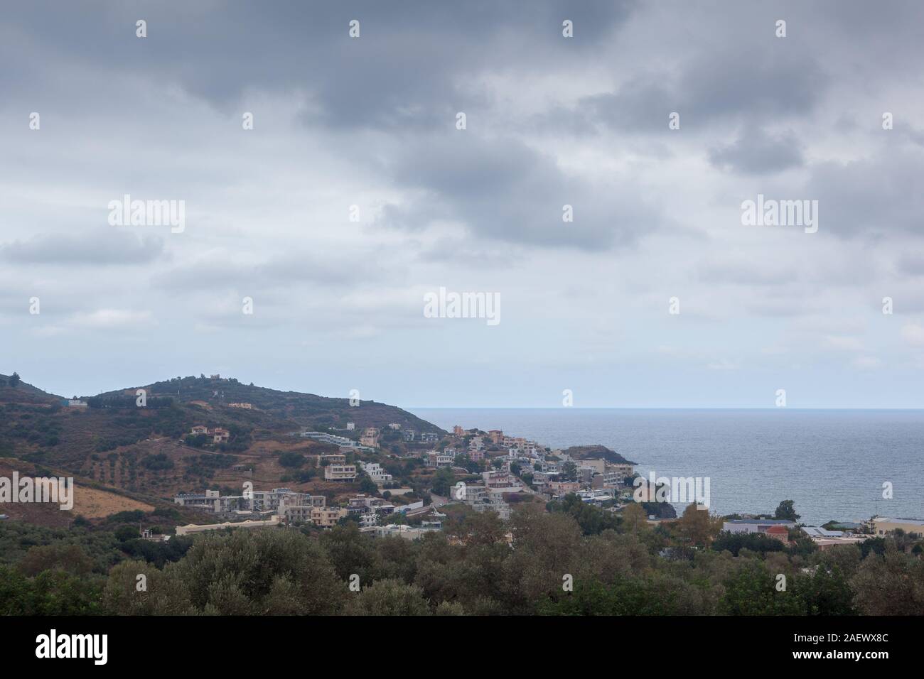 Paysage, vacances, excursion, Grèce, Crete, Bali, Rethymnon, voyage, resort, hotel Banque D'Images