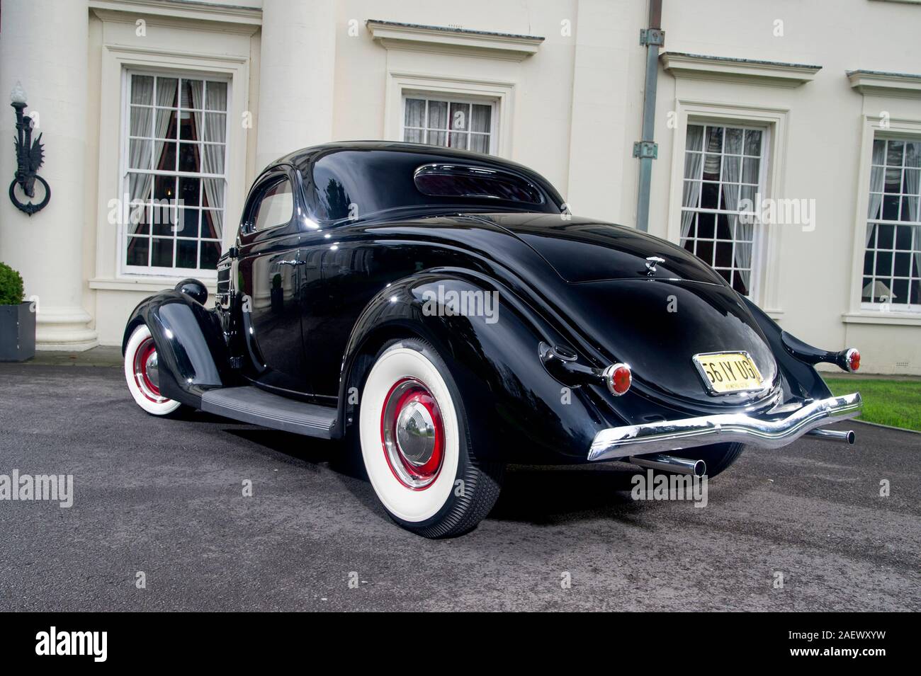 1936 Ford Model 48 American personnalisés avant guerre voiture classique Banque D'Images