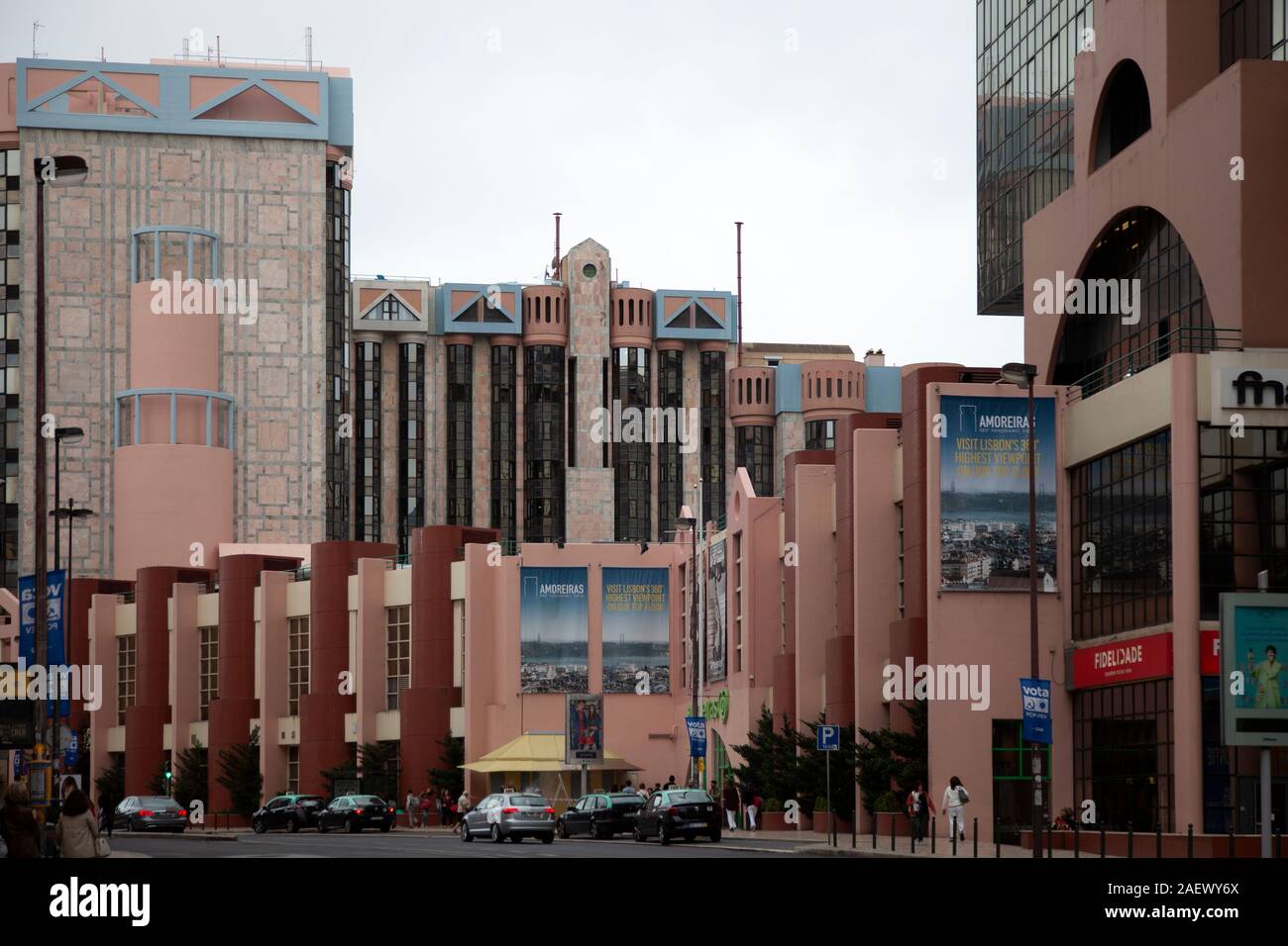 Centre commercial Amoreiras à Lisbonne, Portugal Banque D'Images