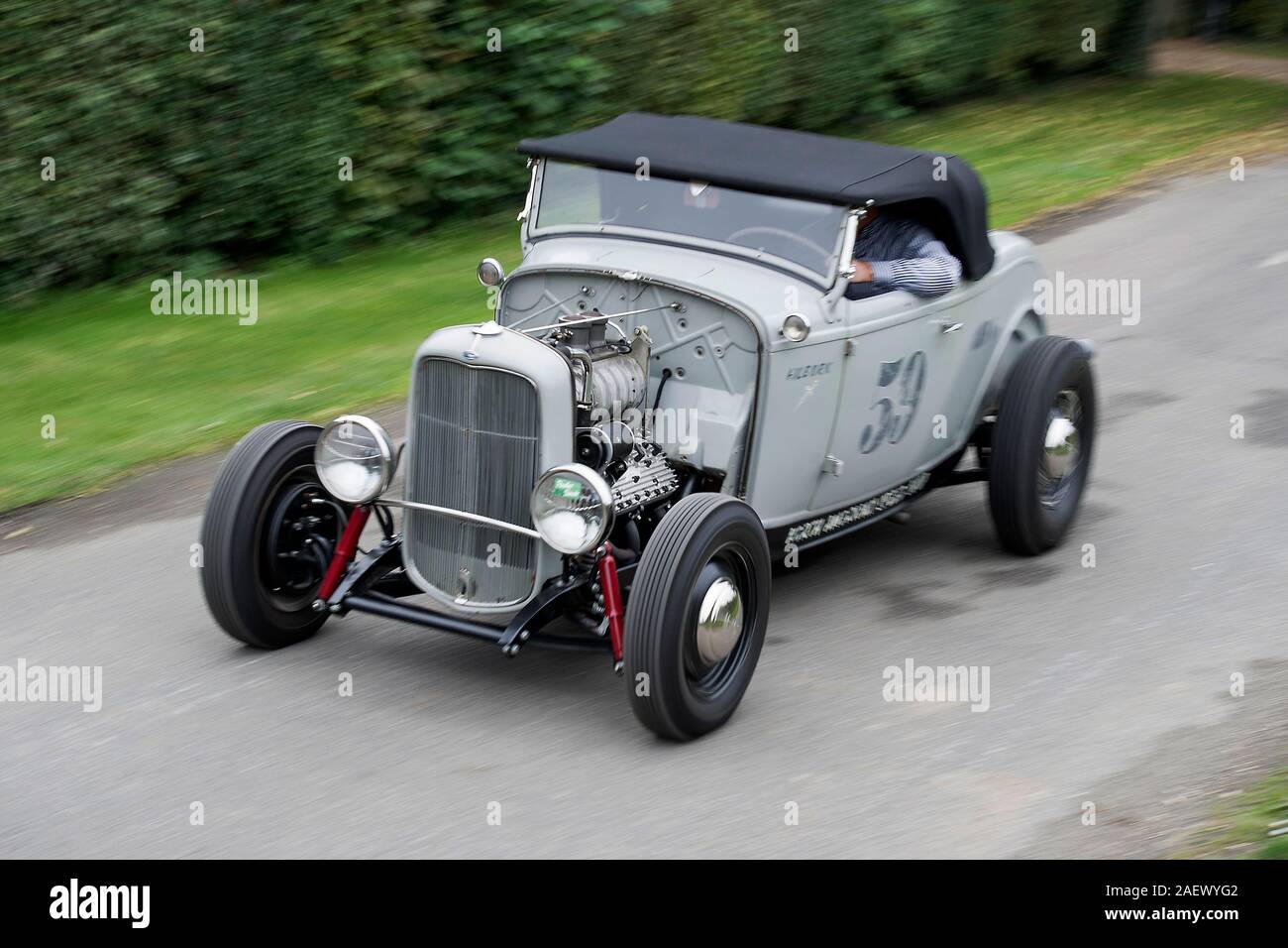 ford-1932-modified-engine-banque-de-photographies-et-d-images-haute