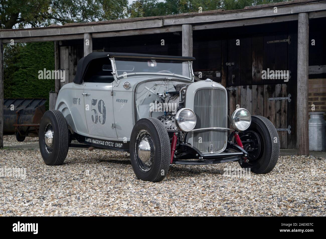 Ford 1932 modified engine Banque de photographies et d’images à haute ...