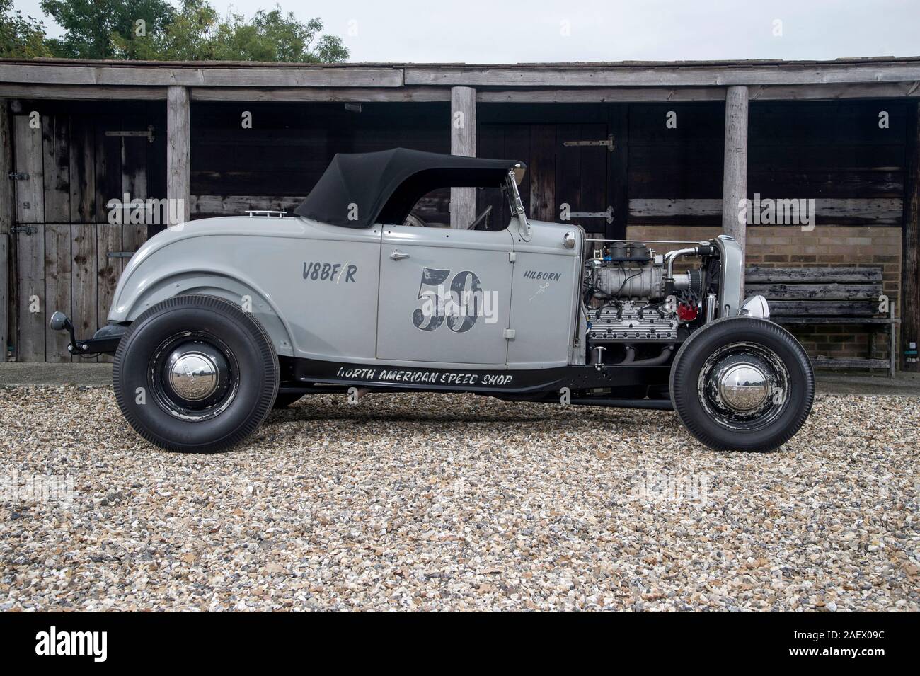 Ford 1932 modified engine Banque de photographies et d’images à haute ...