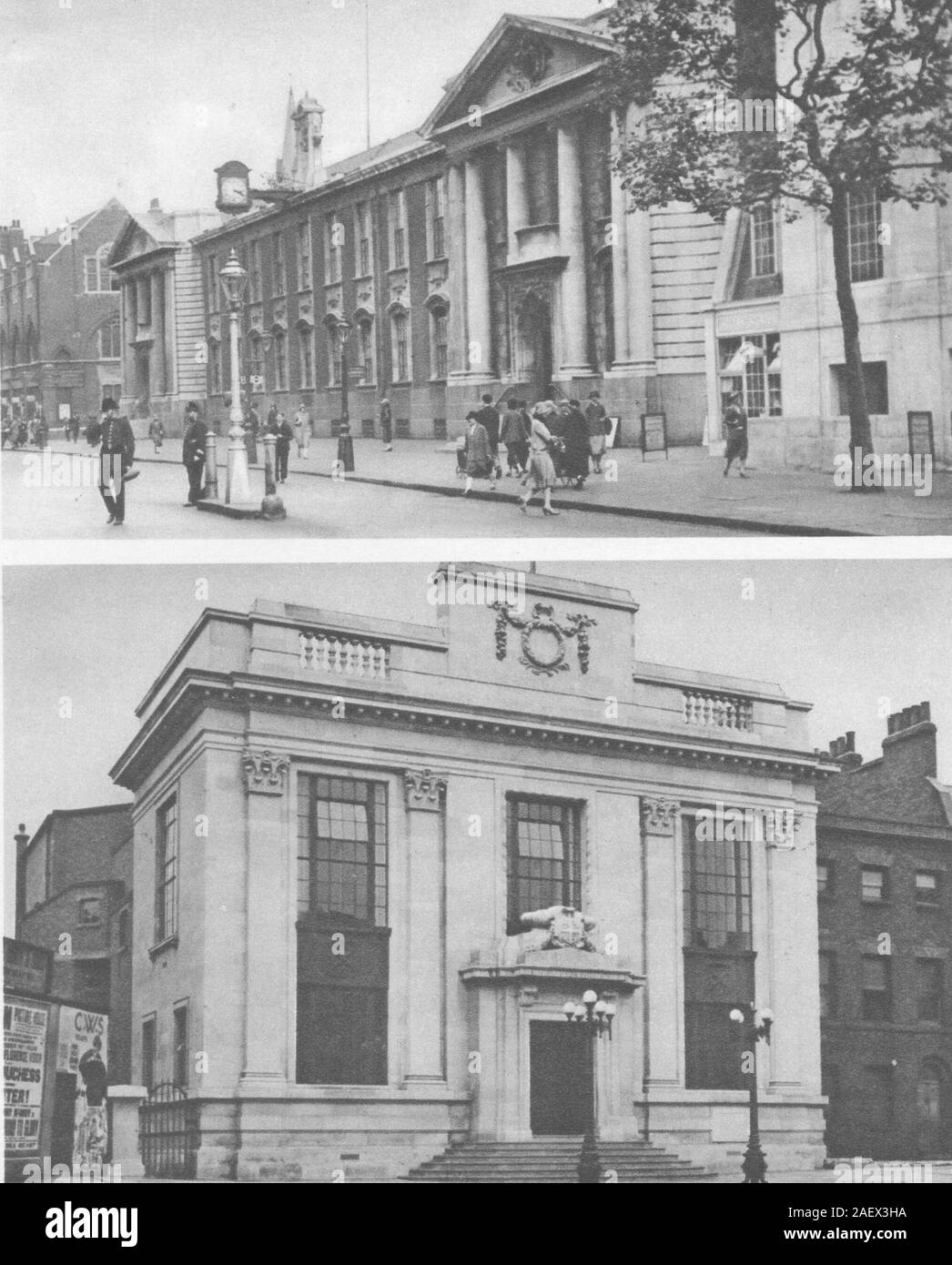 Londres. Les mairies.Chelsea, King's Road. Islington, Tyndale, Upper St 1926 Banque D'Images