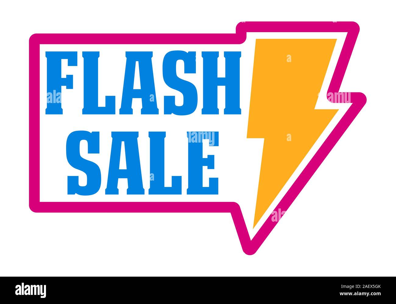 bannière de vente flash 6 Illustration de Vecteur