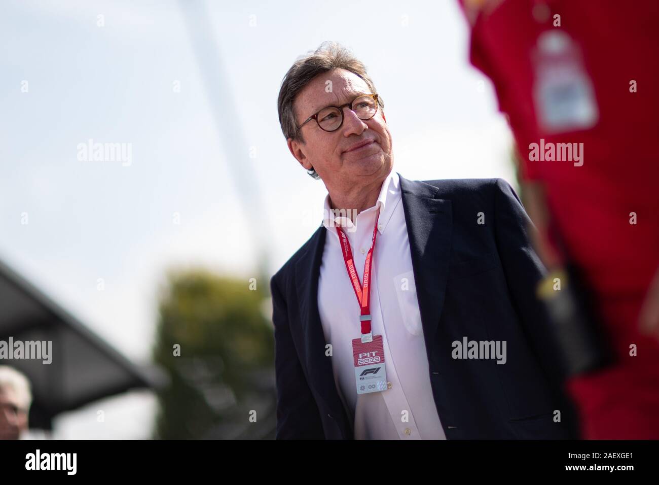 Louis carey camilleri Amministratore delegato, ferrari au cours des potraits Grand Prix de Monza 2019, Monza, Italie, 01 décembre 2019, la formule 1 moteurs Champions Banque D'Images