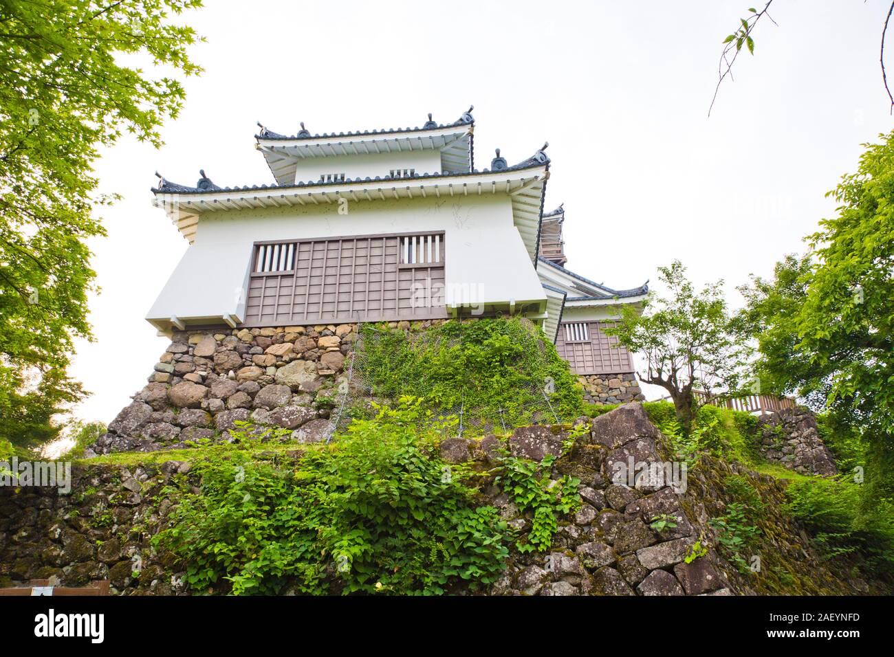 Echizen ono château dans la préfecture de Fukui, au Japon. Banque D'Images