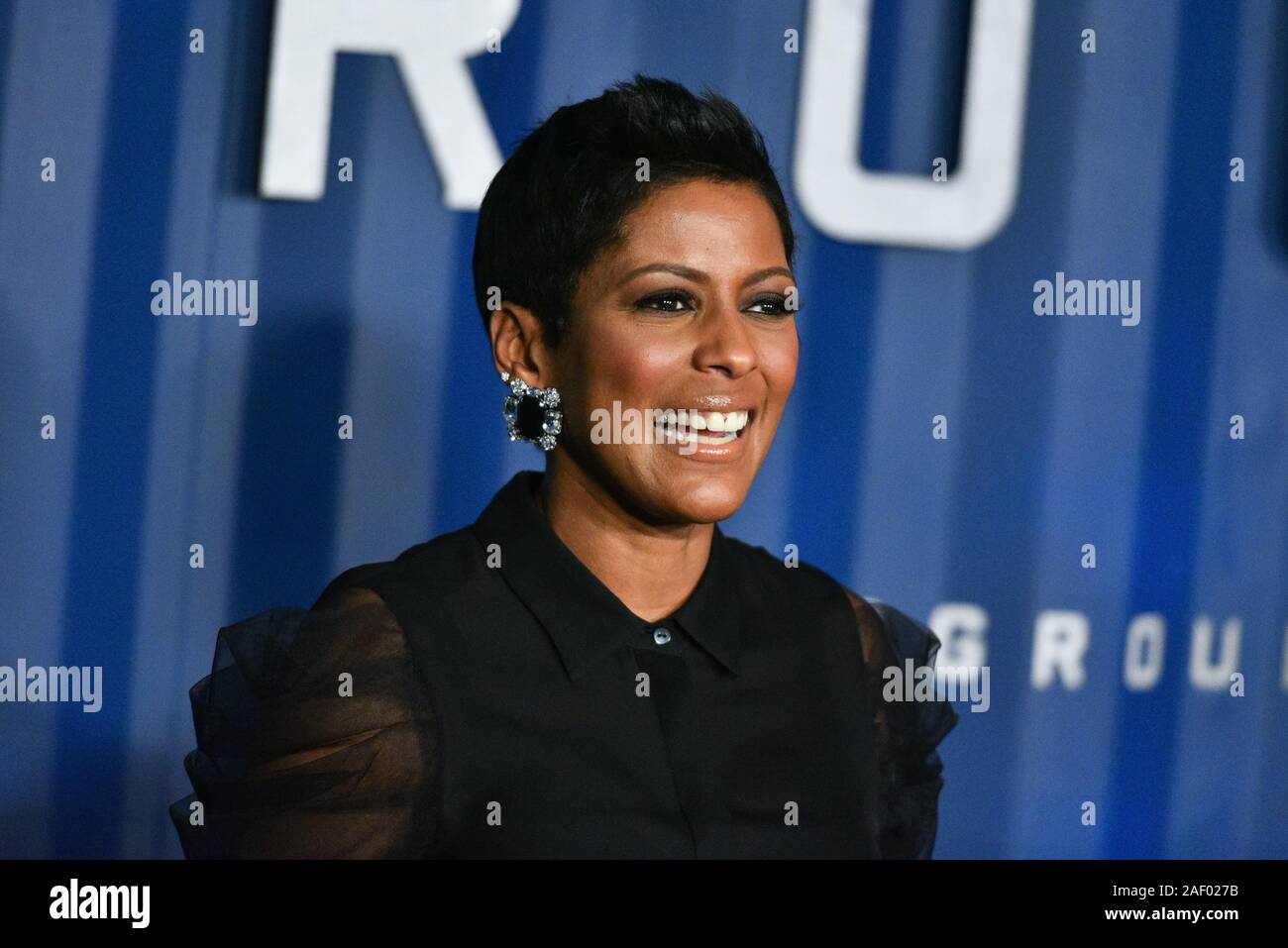 Tamron Hall assiste à la Netflix 6 'Underground' New York Premiere à l'abri le 10 décembre 2019 dans la ville de New York. Banque D'Images