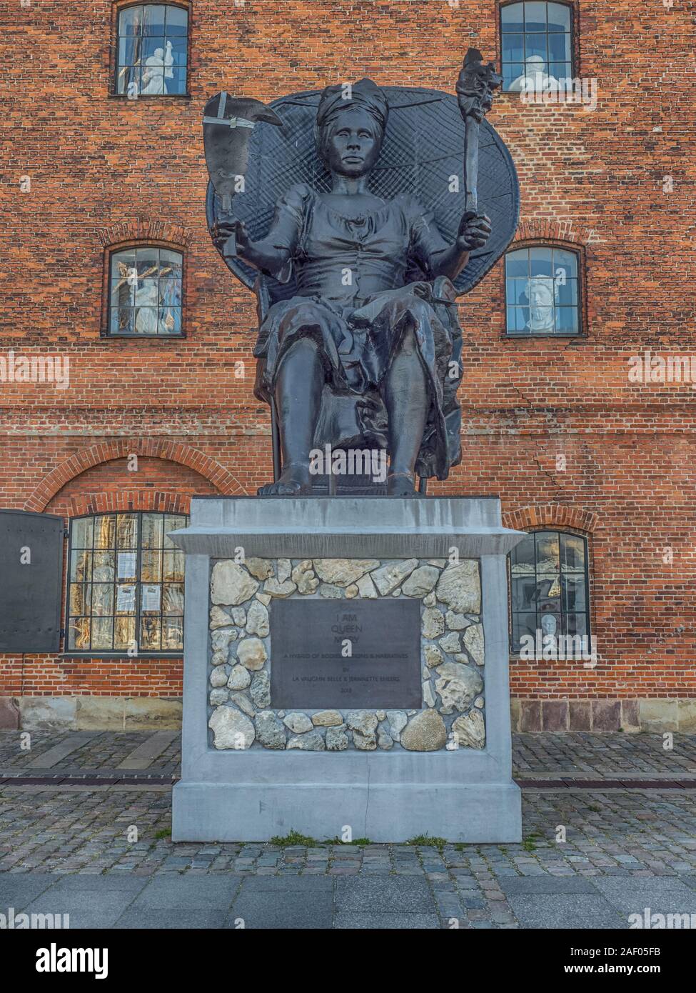 Copenhague, Danemark - Avril 26, 2019 : Mary Thomas, un rebelle du 19e siècle à partir de la Sainte Croix , connu comme l'un des "trois reines", qui a dirigé la plus importante Banque D'Images