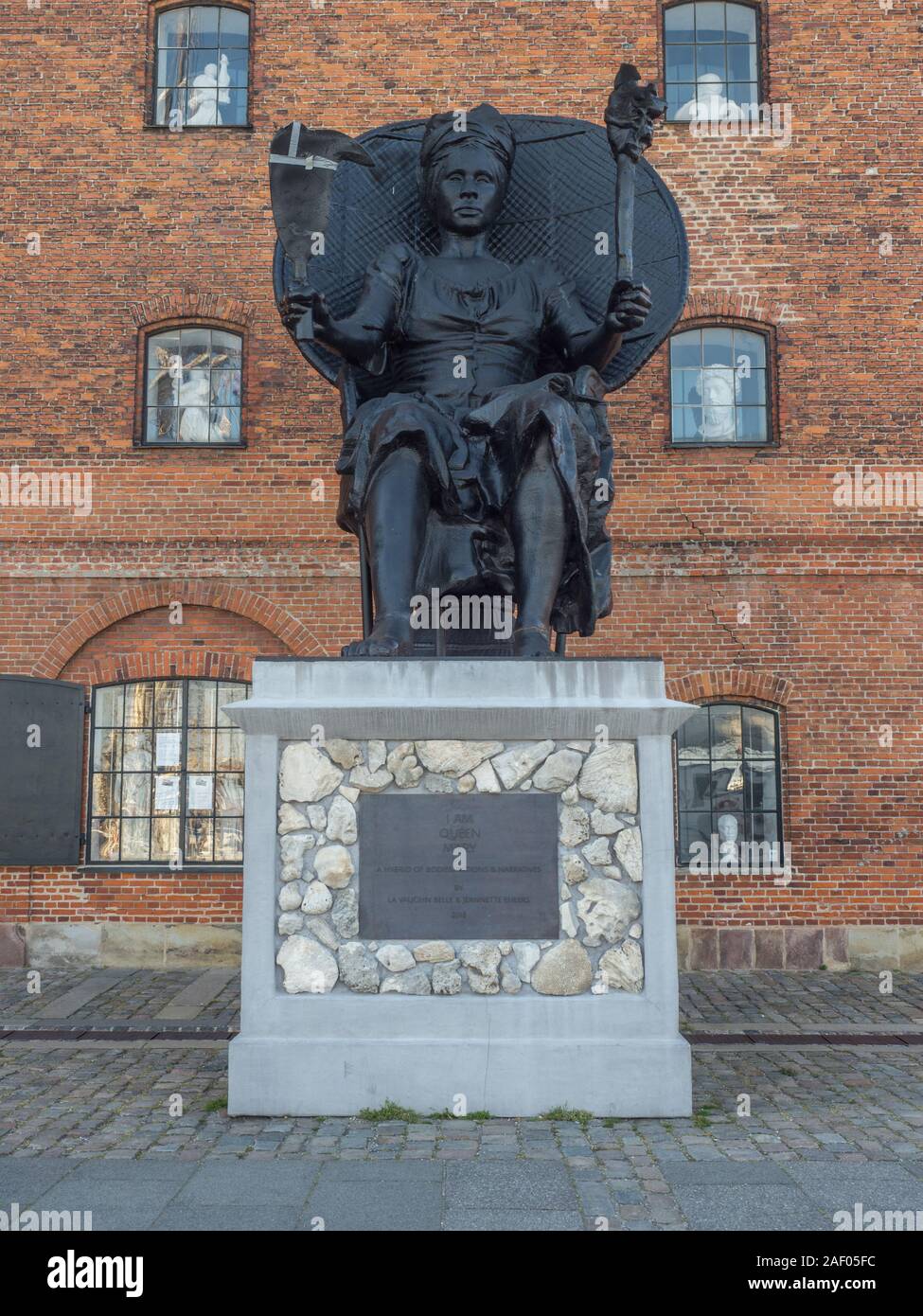 Copenhague, Danemark - Avril 26, 2019 : Mary Thomas, un rebelle du 19e siècle à partir de la Sainte Croix , connu comme l'un des "trois reines", qui a dirigé la plus importante Banque D'Images