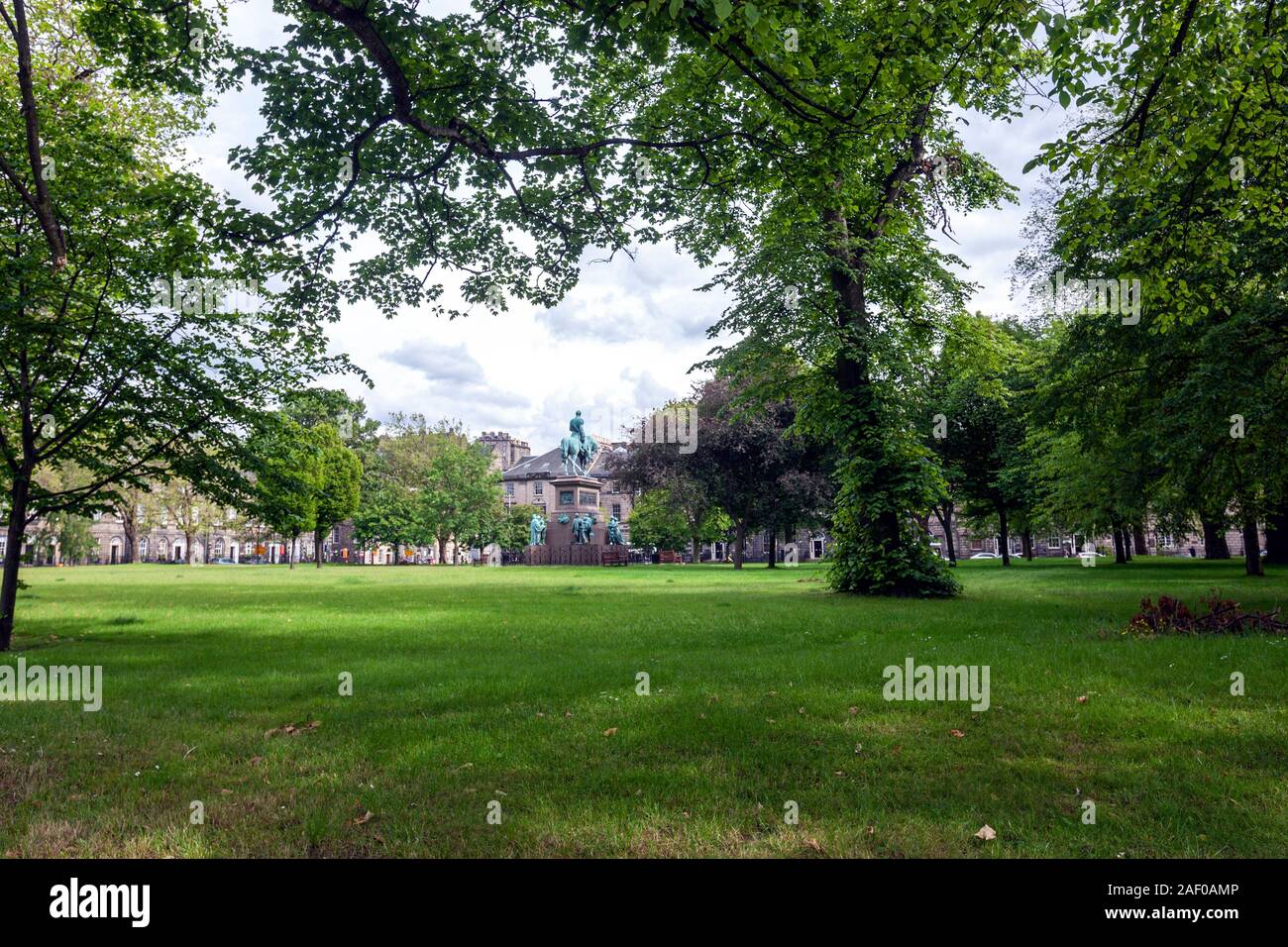 Charlotte Square, Édimbourg, Écosse, Royaume-Uni Banque D'Images