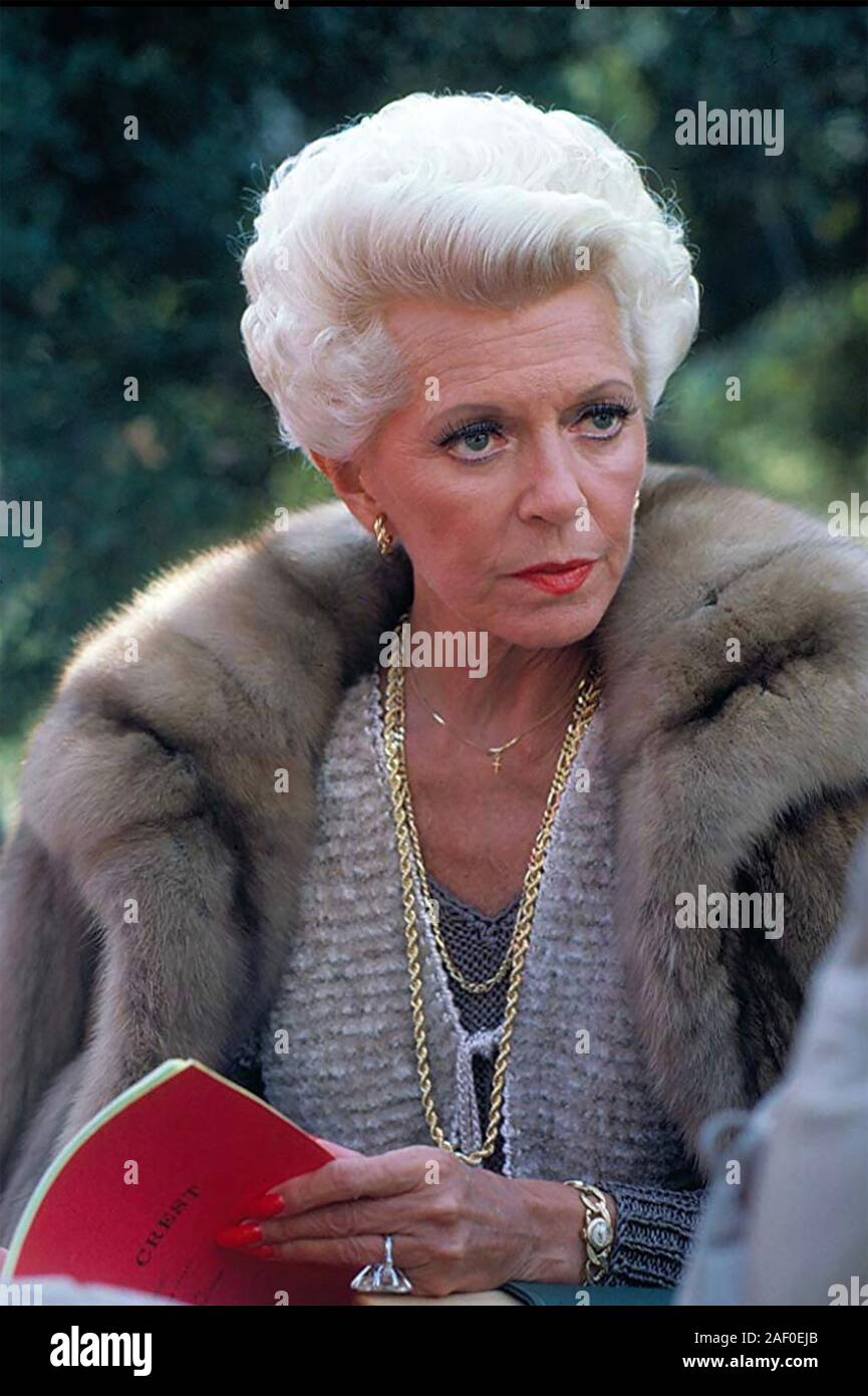 FALCON CREST CBS TV series 1981-1990) avec Lana Turner Banque D'Images