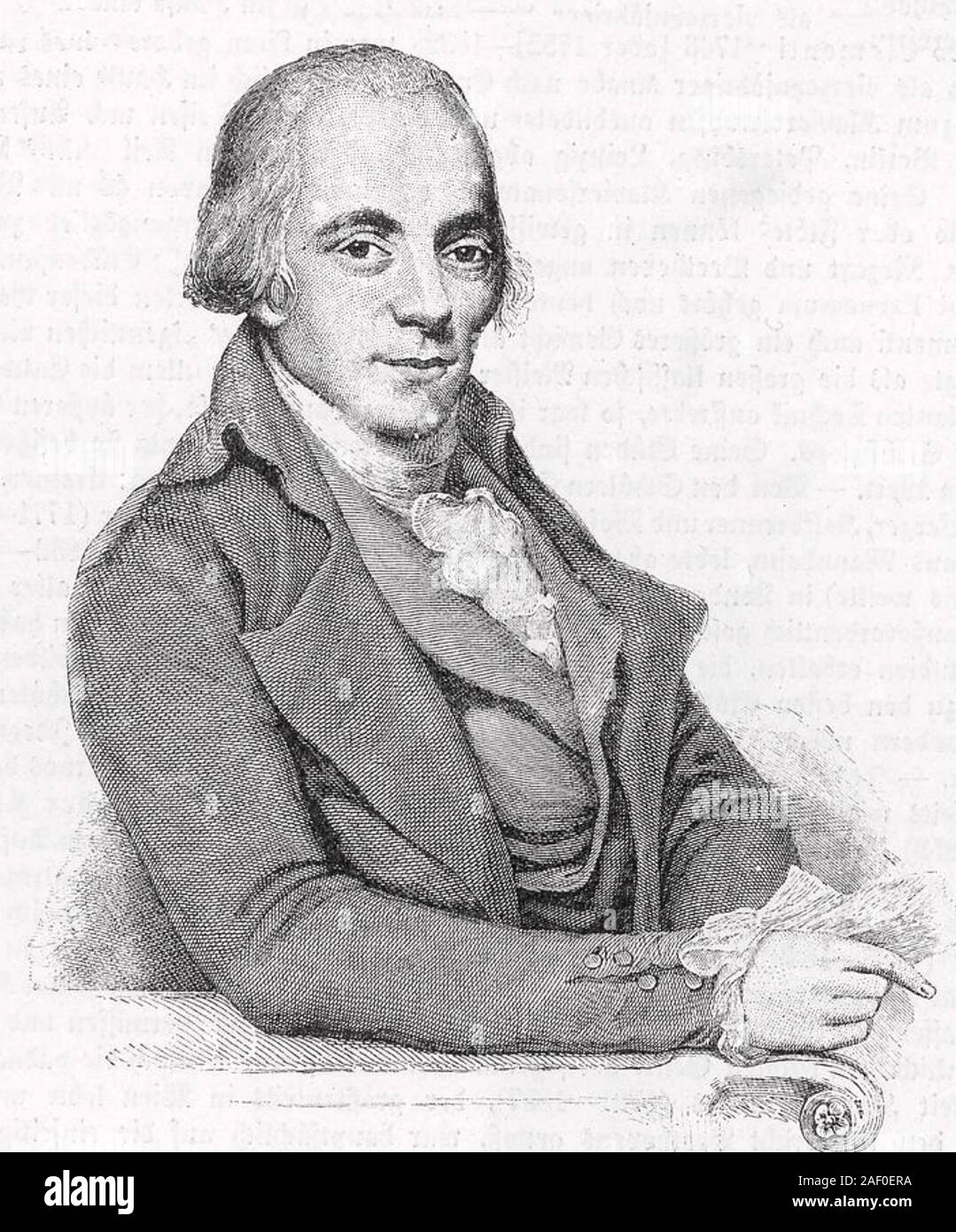 MUZIO Clementi (1752-1832), italienne, compositeur et éditeur de musique Banque D'Images