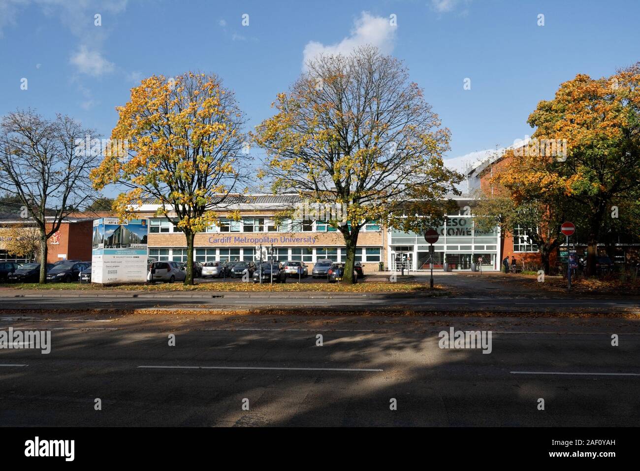 L'Université métropolitaine de Cardiff, Pays de Galles, Royaume-Uni Banque D'Images