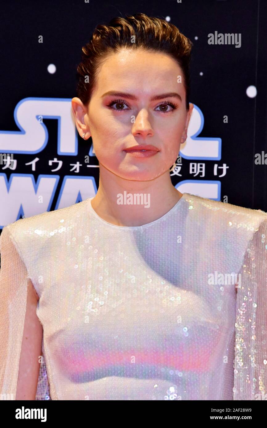 Tokyo, Japon. Dec 11, 2019. Daisy à l'Ridley première du film 'Star Wars : Episode IX - La montée de Skywalker/Star Wars : Episode IX - La montée des Skywalkers" à Roppongi Hills. Tokyo, 11.12.2019 | Conditions de crédit dans le monde entier : dpa/Alamy Live News Banque D'Images