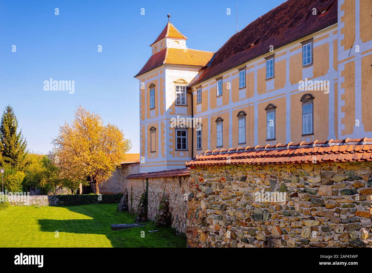 Château médiéval dans le vieux centre, à Maribor en Slovénie Banque D'Images