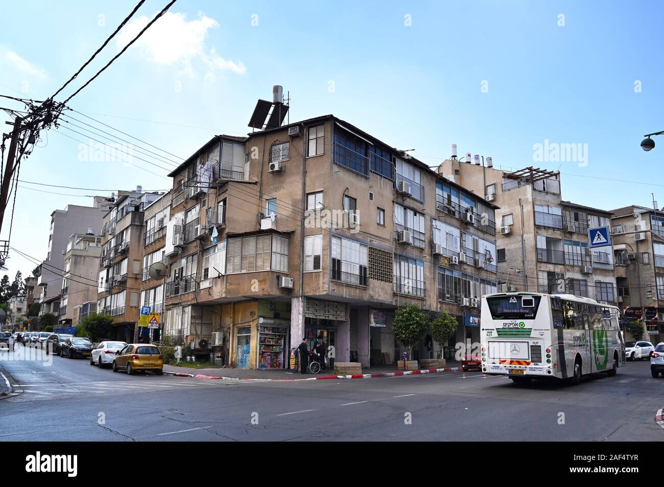 Vie quotidienne À Bnei Brak Banque D'Images