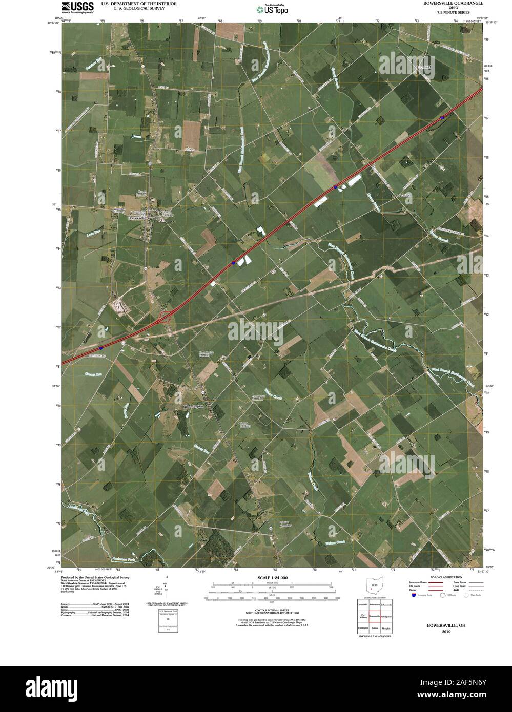 Bowersville Banque de photographies et d’images à haute résolution Alamy