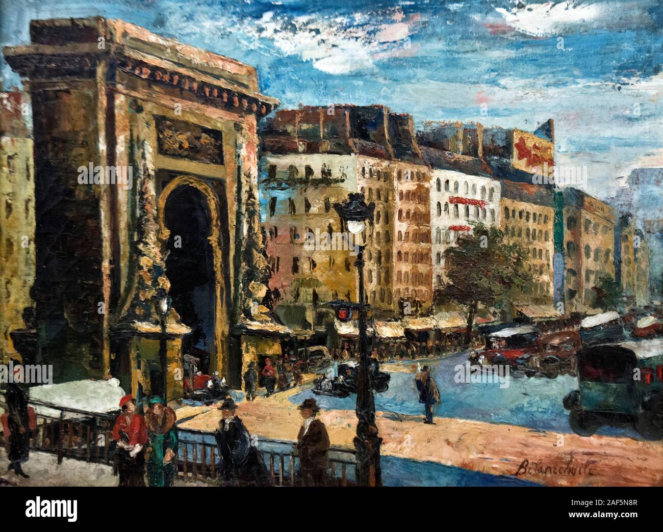 Mikhaïl Bilanishvili : Paris (1926) Banque D'Images