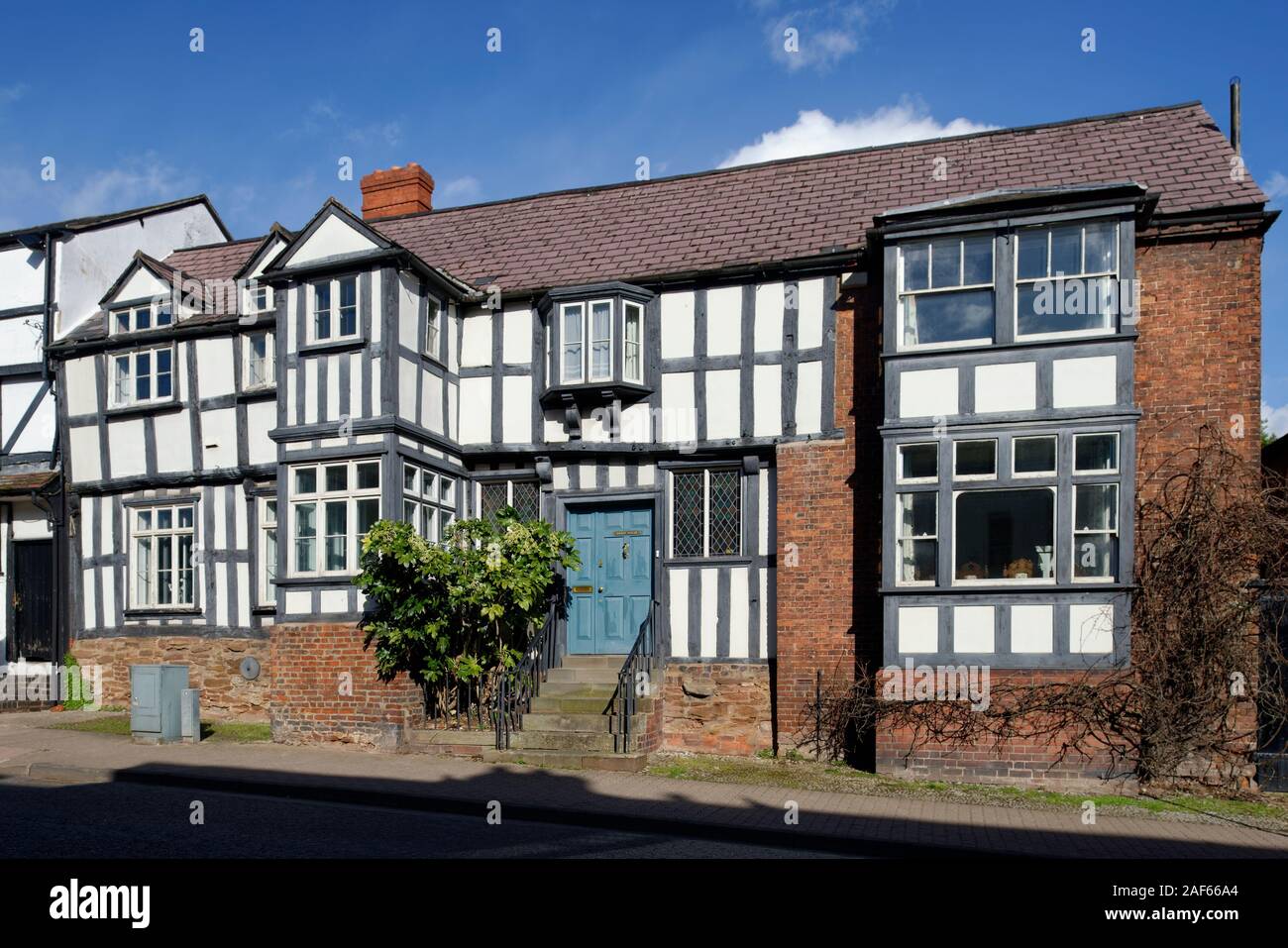 Abbey House, Ledbury Grade II fin du 16e siècle maison avec extension du 18e siècle Banque D'Images