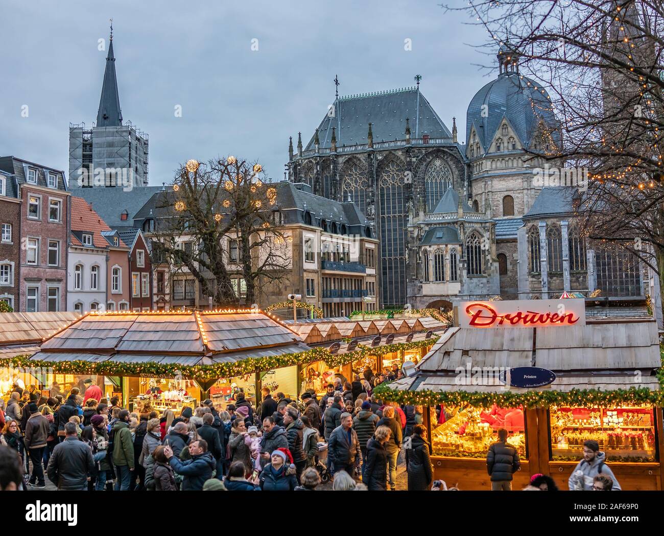 Aachen christmas market Banque de photographies et d’images à haute résolution Alamy