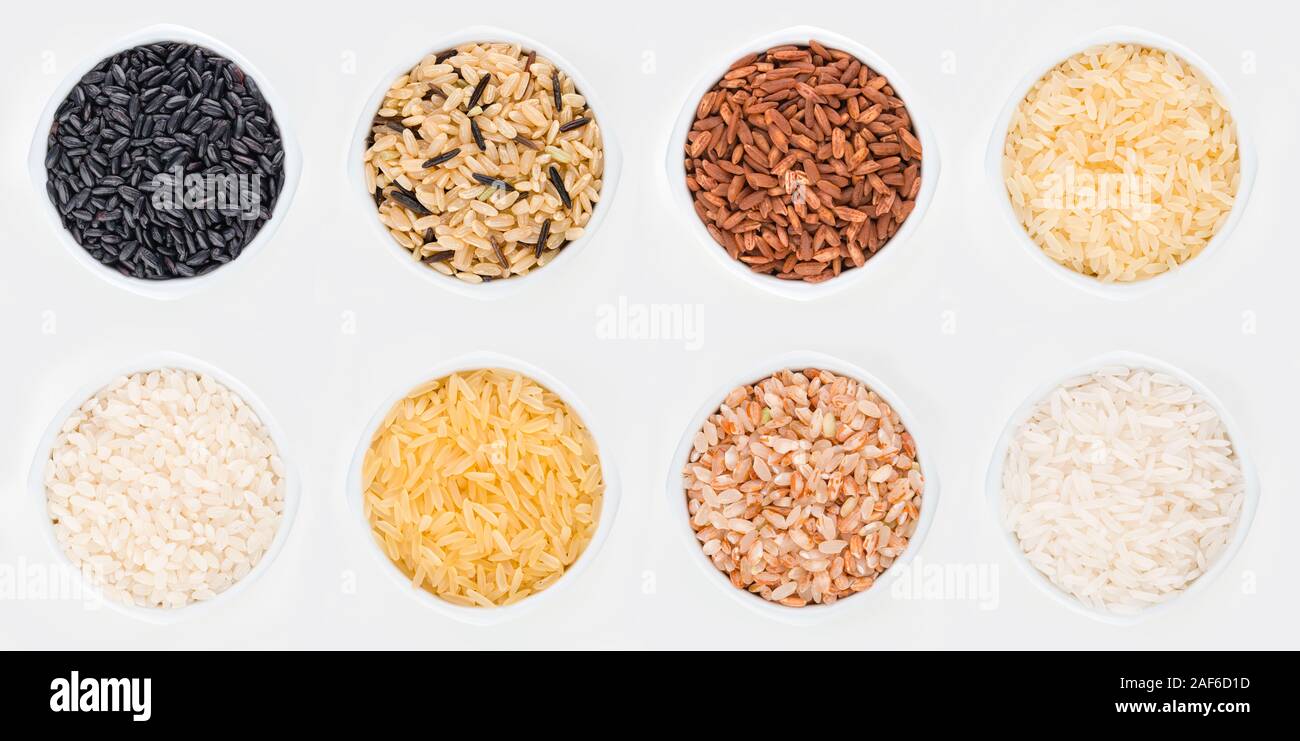 Types de riz Banque de photographies et d’images à haute résolution - Alamy