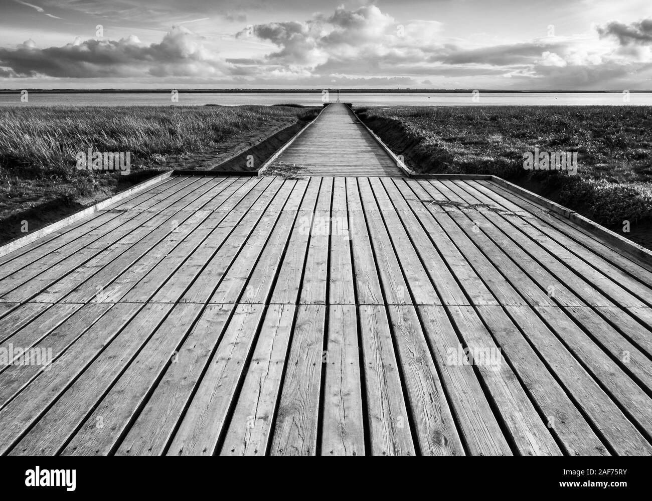 Lytham Lifeboat jetée dans le Lancashire. L'embarcation jetée à Lytham sur la côte du Lancashire, dans le nord de l'Angleterre Banque D'Images