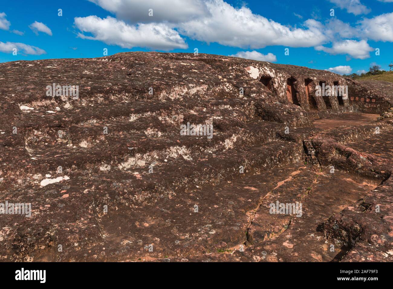 Site historique d'El Fuerte, Unesco world heritage, Samaipata, département de Santa Cruz, Bolivie, Amérique Latine Banque D'Images