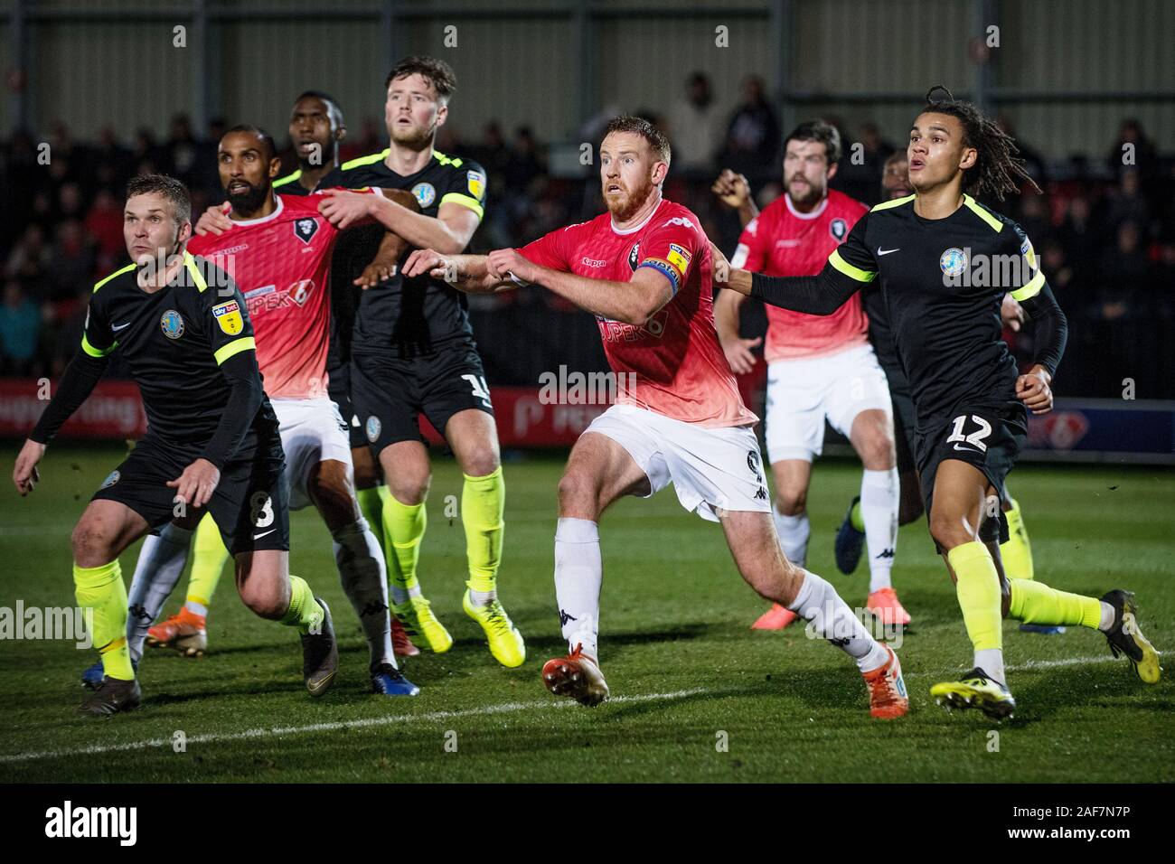 Adam Rooney. Salford City FC. Banque D'Images