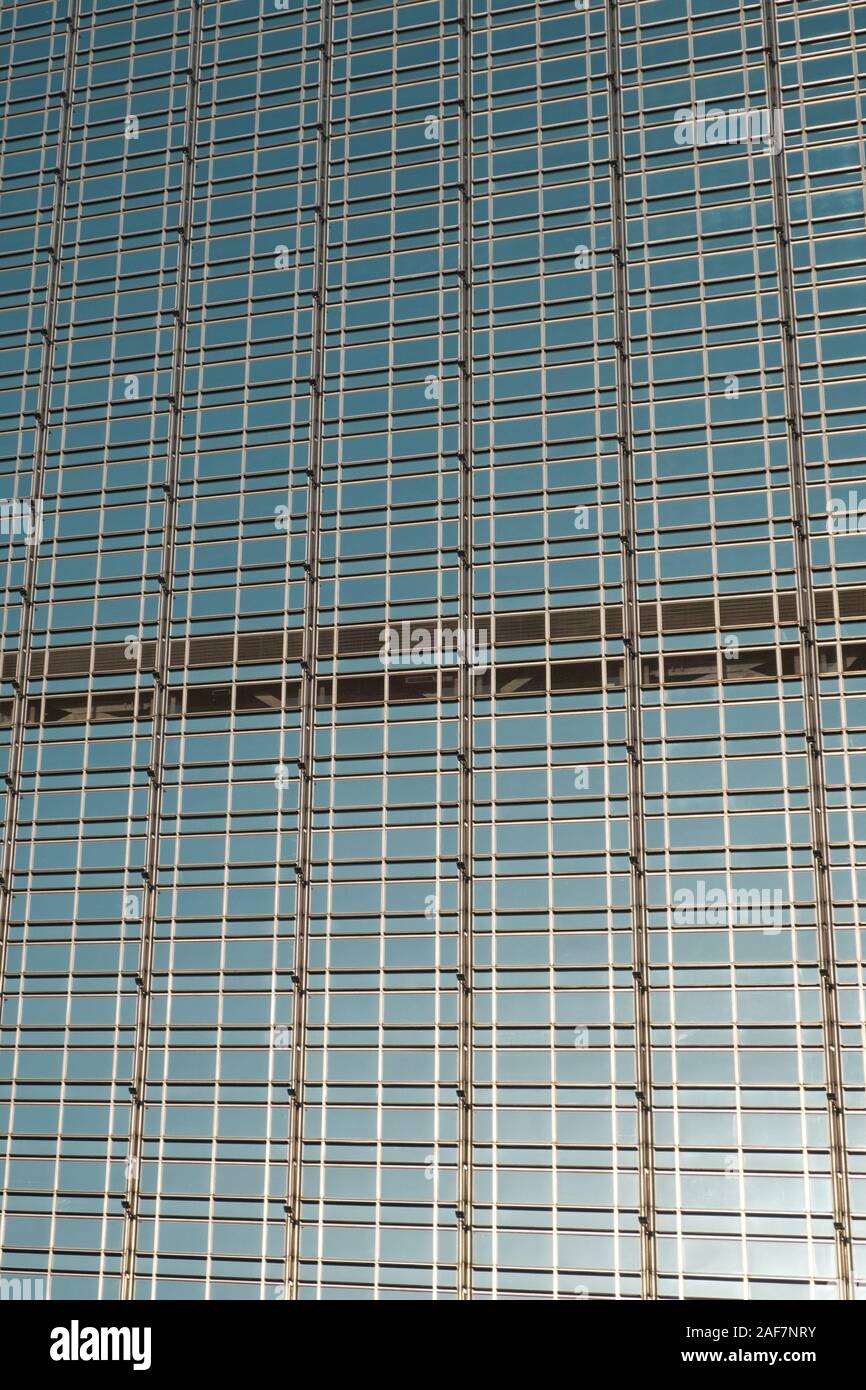 Détail de la façade de l'immeuble l'immobilier d'entreprise - résumé contexte Banque D'Images