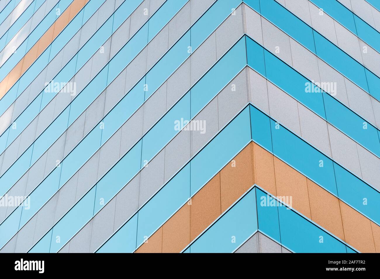 Détail de la façade de l'immeuble l'immobilier d'entreprise - résumé contexte Banque D'Images