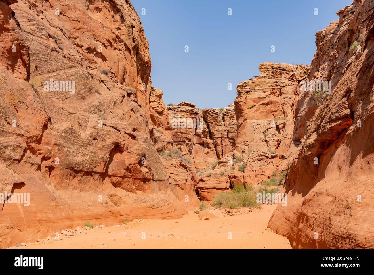 Magnifique paysage autour de la célèbre Antelope Canyon à Page, Arizona X Banque D'Images