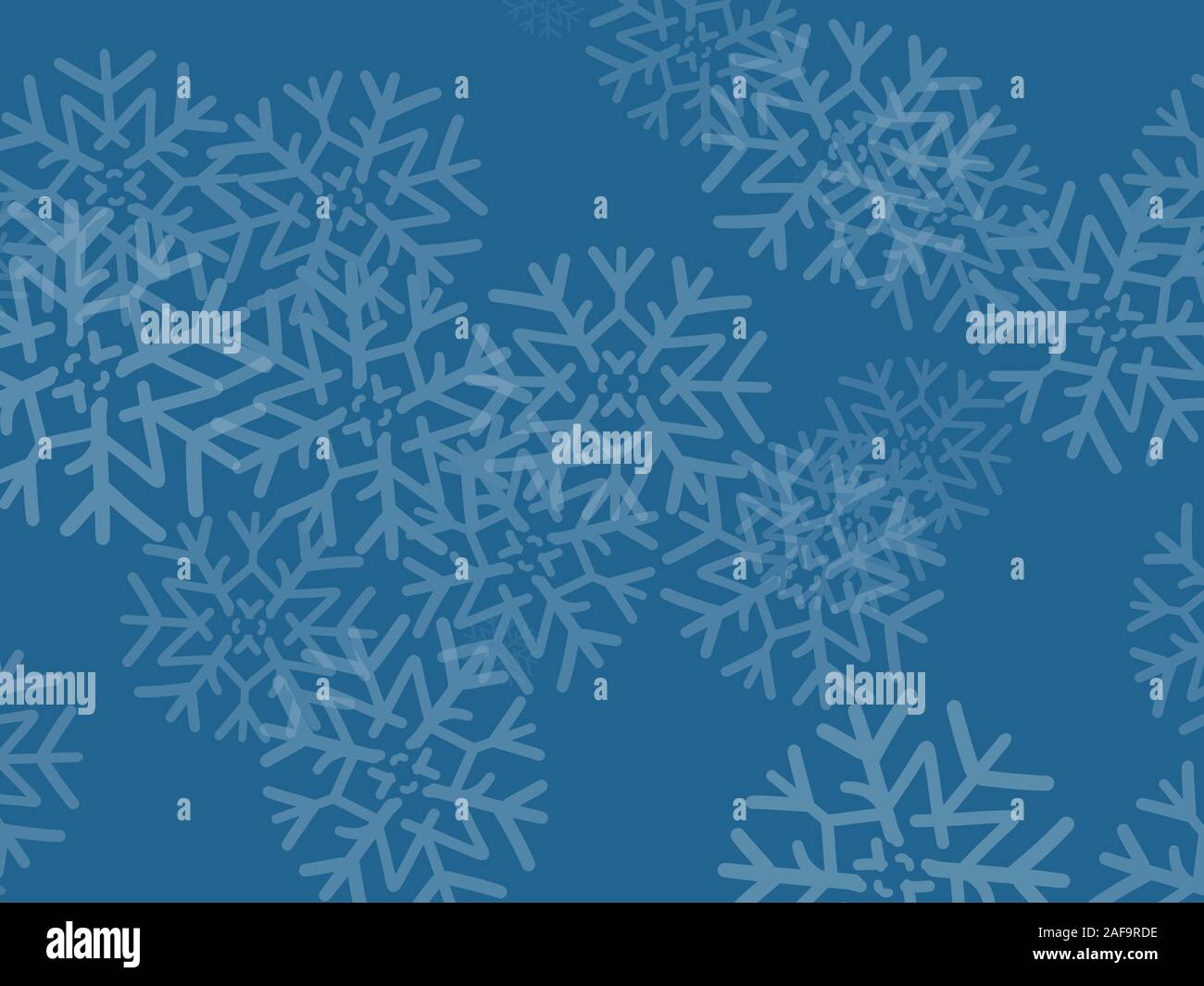 Motif Carte Cadeau Neige D'Hiver Banque D'Images