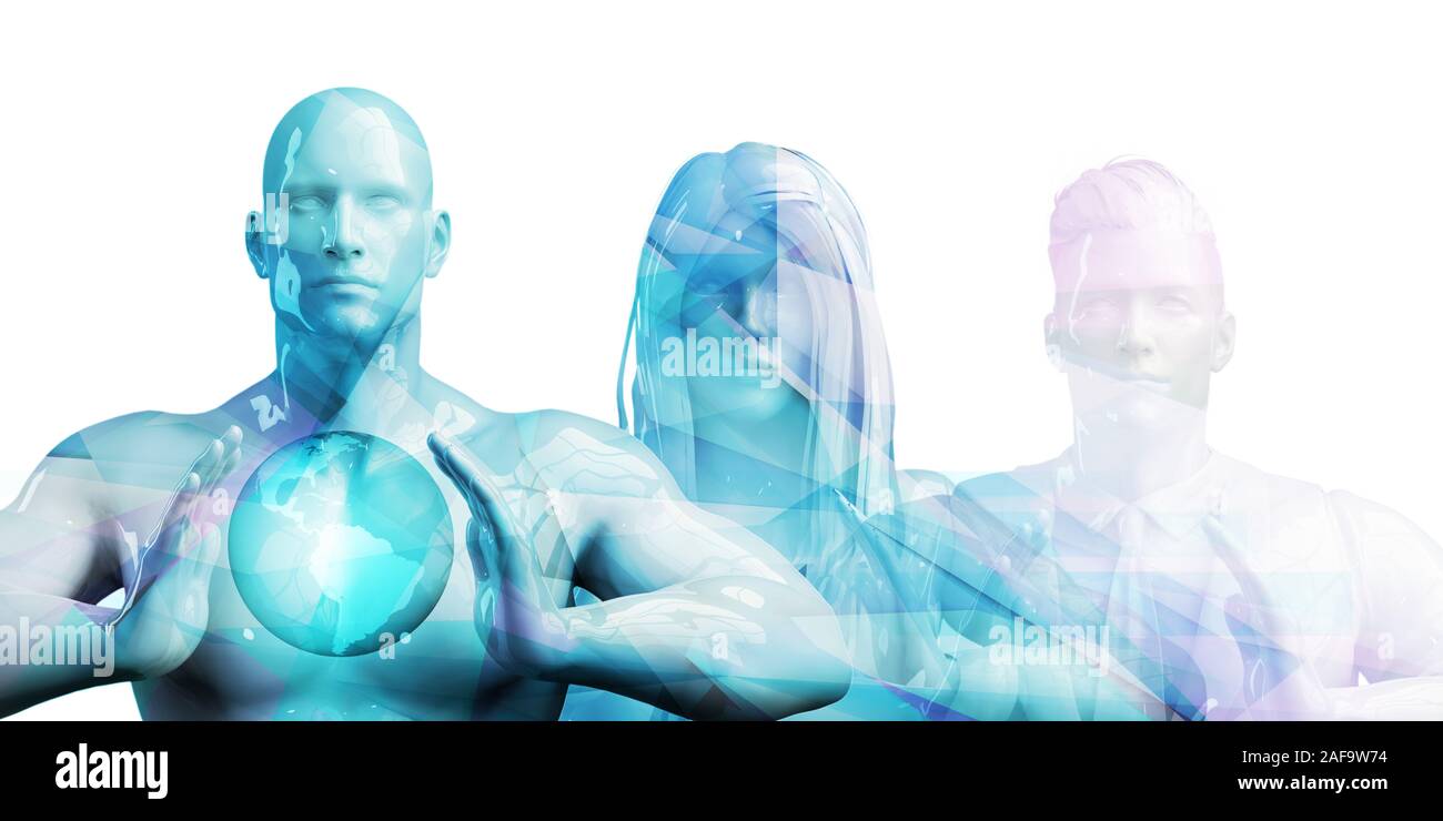 Réseau de distribution mondial pour la livraison et le transport Banque D'Images