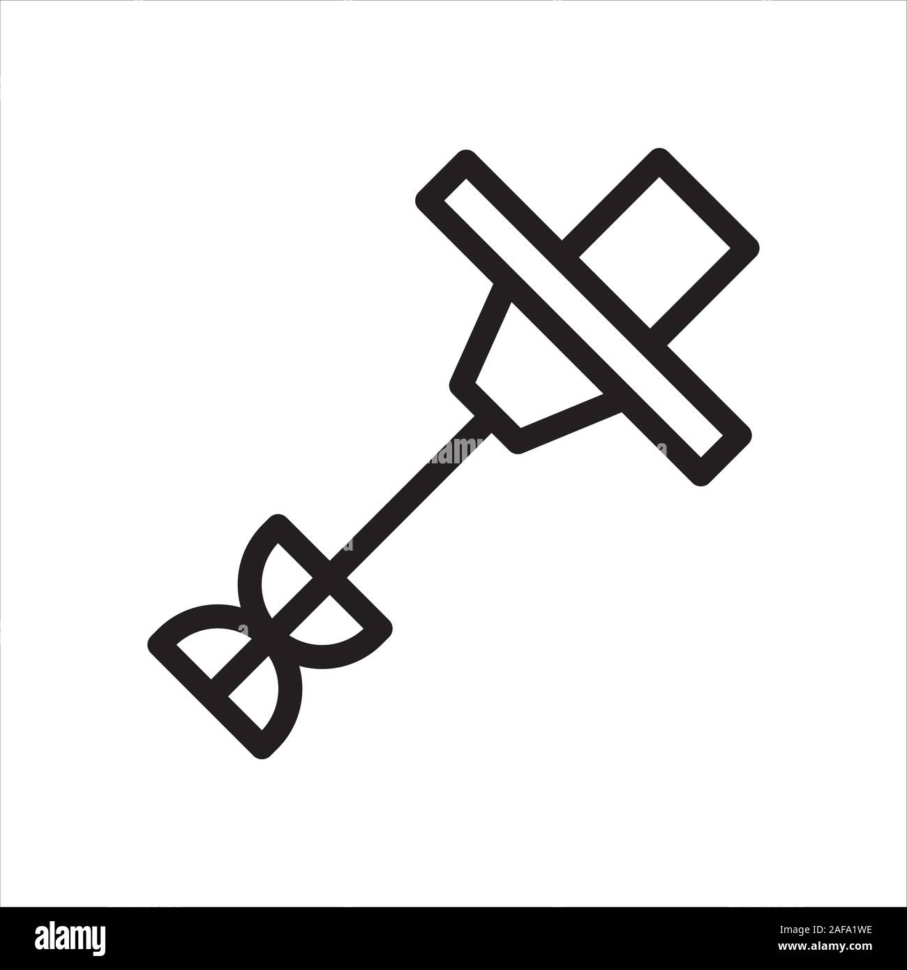 Scie circulaire, lame, cutter, disque, icône de fraisage Illustration de Vecteur