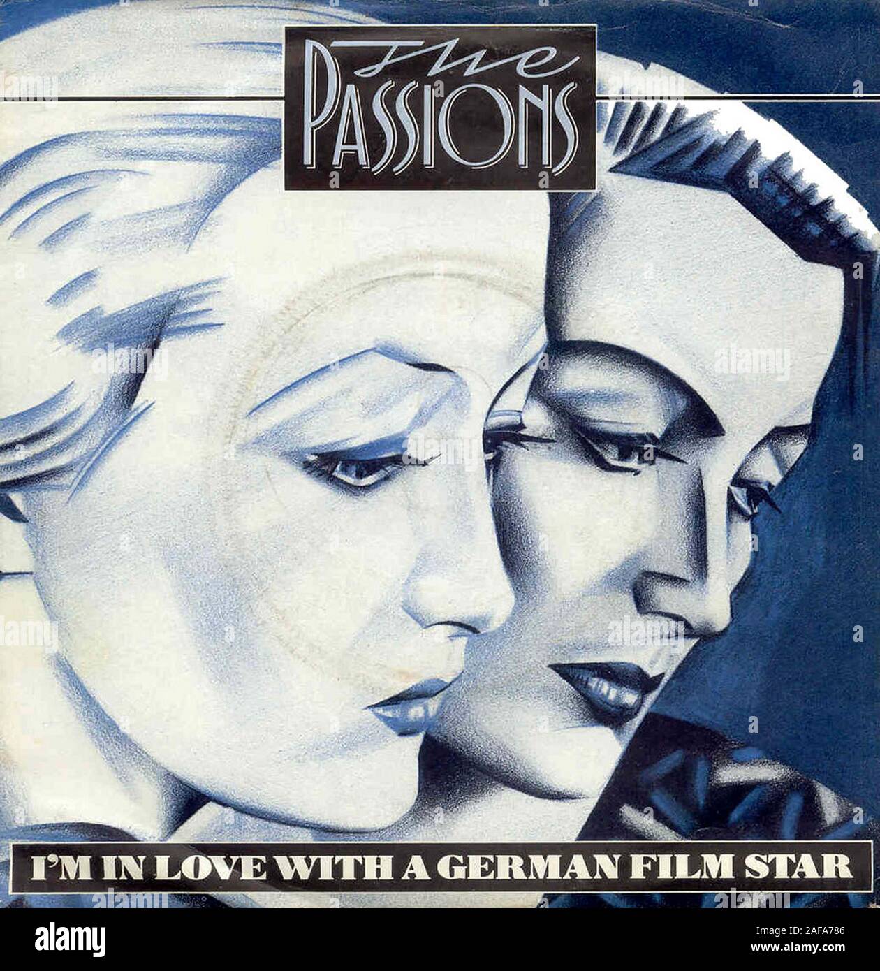 Les Passions - je suis amoureux d'une star du cinéma allemand - couverture  de l'album vinyle vintage Photo Stock - Alamy