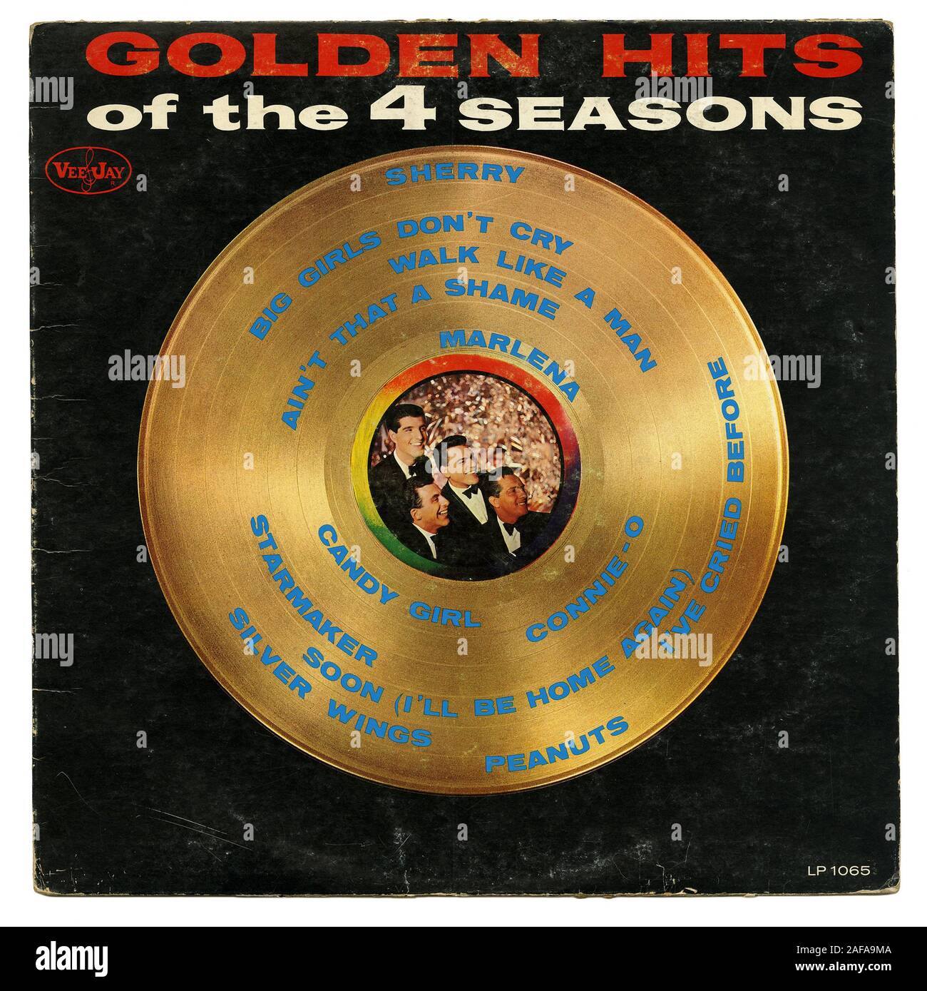 Golden Hits des 4 Saisons - - Vintage vinyl record couvrir Banque D'Images