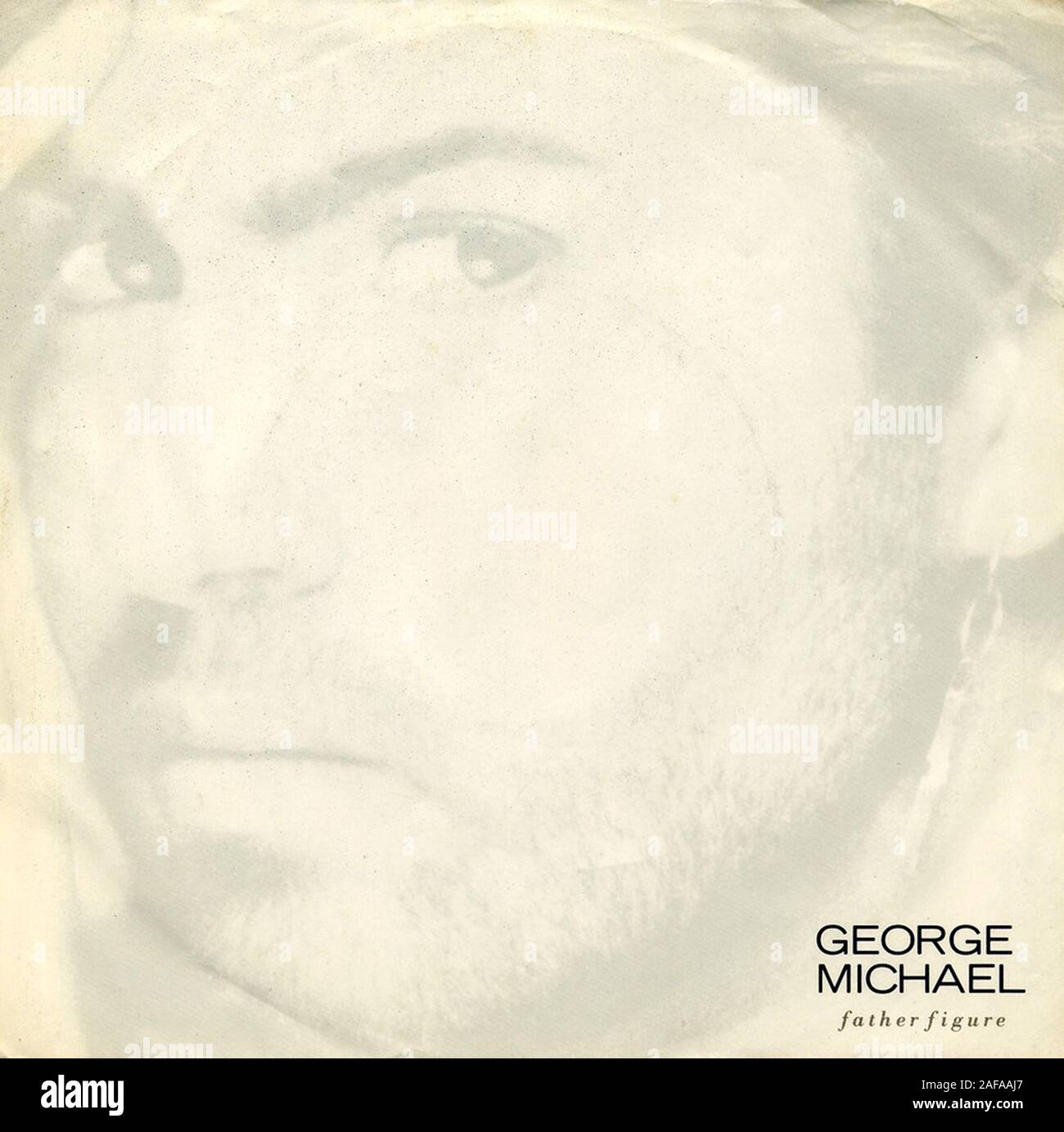 George Michael - Père Figure - Vintage vinyl record couvrir Banque D'Images