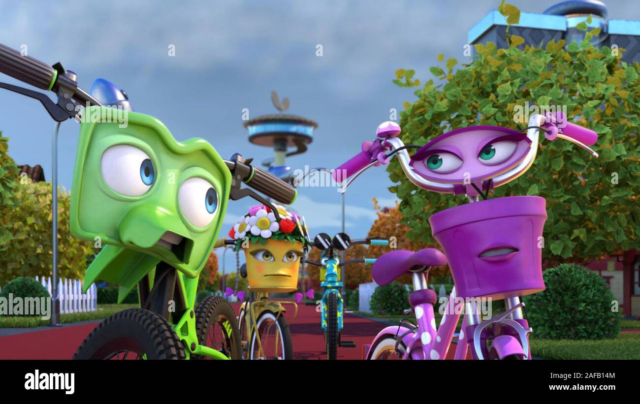 Des vélos (2018), réalisé par MANUEL J. GARCIA. Credit : Animation Vélos / Album Banque D'Images