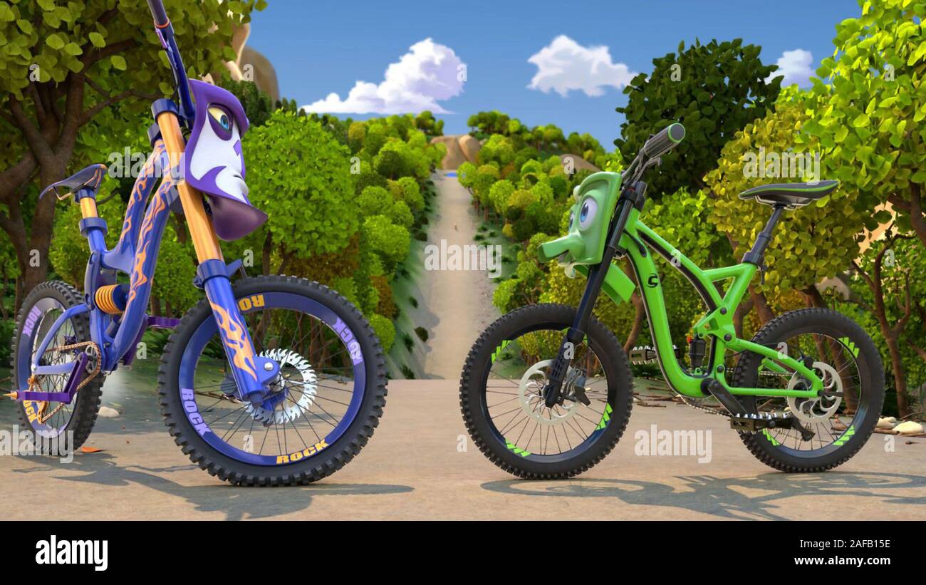 Des vélos (2018), réalisé par MANUEL J. GARCIA. Credit : Animation Vélos / Album Banque D'Images